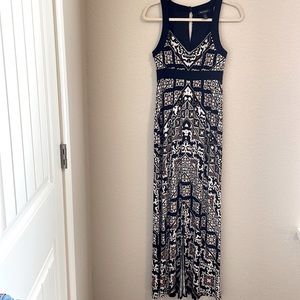♥️ WHBM Floral Prints Maxi Sleeveless Dress Sz XS Casual Dress